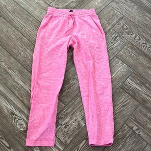 NWT J. Crew Factory pink linen pants, sz 0
